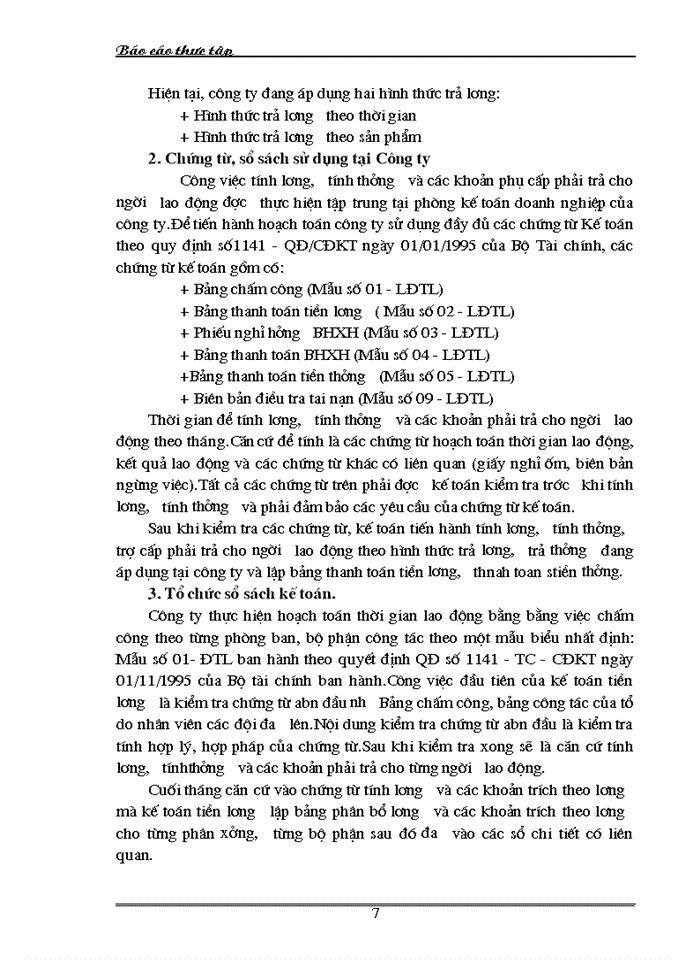 image for page Hoàn thiện kế toán tiền lương và các khoản trích theo lương tại công ty Tổng Công ty thép Việt Nam