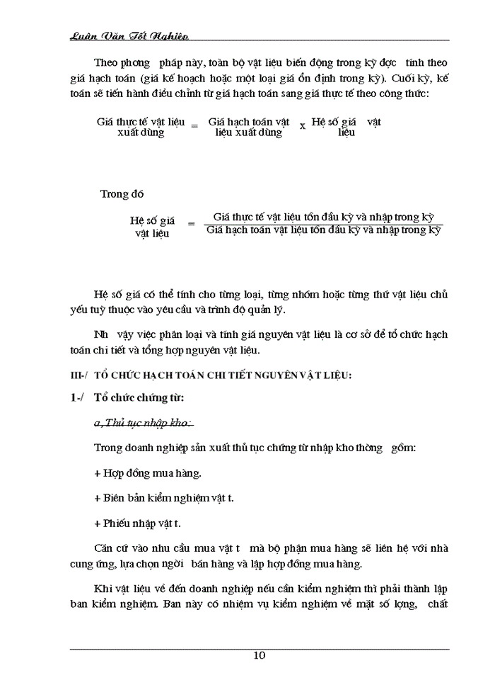 image for page Tổ chức công tác kế toán nguyên vật liệu với việc nâng cao hiệu quả sử dụng vốn lưu động ở Công ty Dệt 8-3