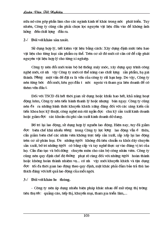 image for page Tổ chức công tác kế toán nguyên vật liệu với việc nâng cao hiệu quả sử dụng vốn lưu động ở Công ty Dệt 8-3