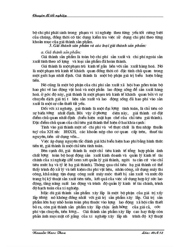image for page Hoàn thiện hạch toán chi phí sản xuất và tính giá thành sản phẩm tại Xí nghiệp bảo trì và xây lắp cơ điện Hà Nội