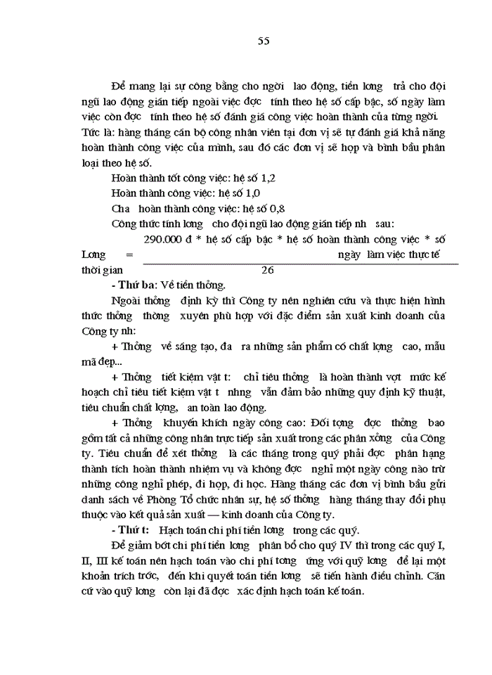 image for page Hoàn thiện công tác hạch toán kế toán tiền lương và các khoản trích theo lương tại Công ty cổ phần dầu khí Sông Hồng