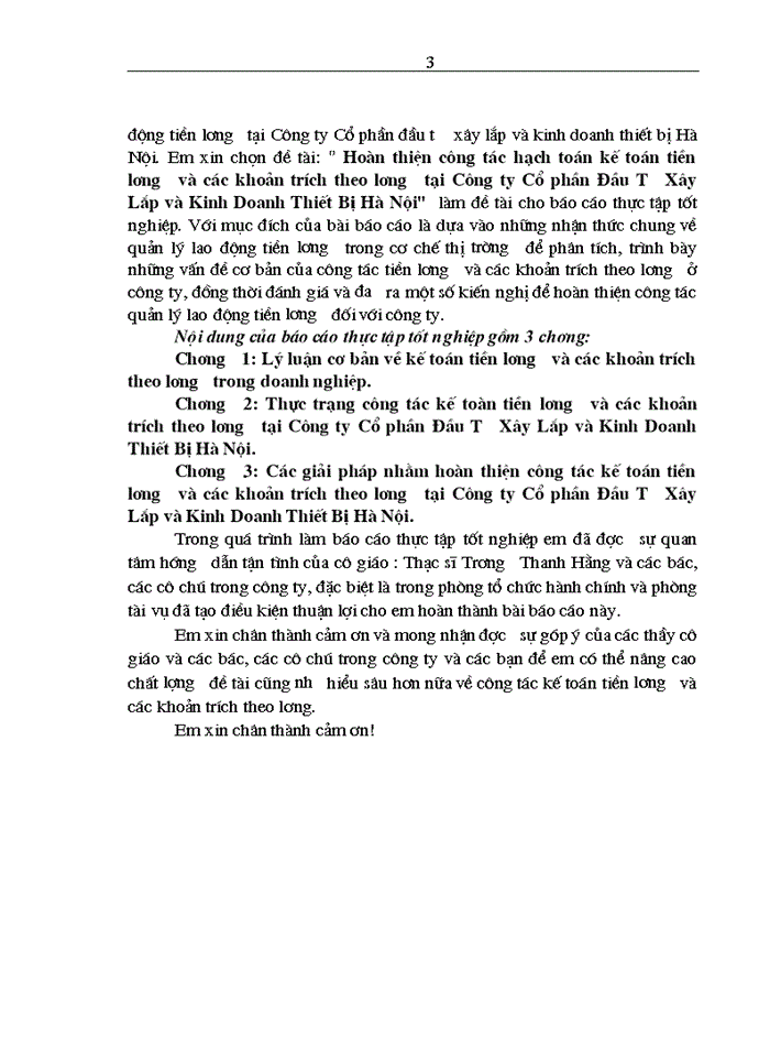 image for page Hoàn thiện công tác hạch toán kế toán tiền lương và các khoản trích theo lương tại Công ty Cổ phần Đầu Tư Xây Lắp và Kinh Doanh Thiết Bị Hà Nội