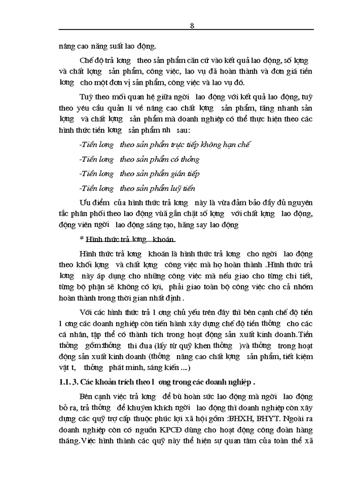 image for page Hoàn thiện công tác kế toán tiền lương và các khoản trích theo lương tại Công ty Du Lịch Việt Nam-Hà Nội