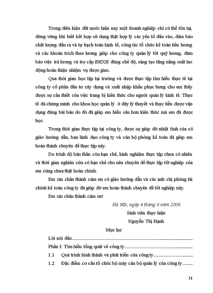 image for page Công tác quản lý sử dụng quỹ lương trong Công ty