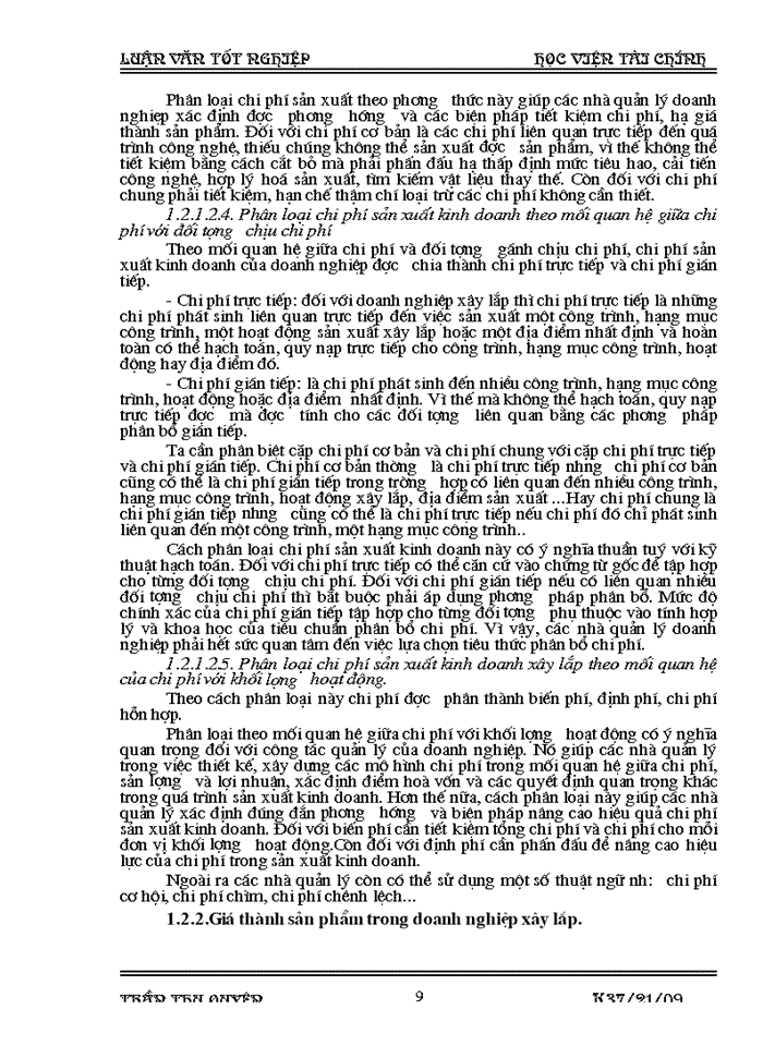 image for page Tổ chức kế toán tập hợp chi phí sản xuất và tính giá thành sản phẩm tại công ty cổ phần xây lắp Bưu Điện