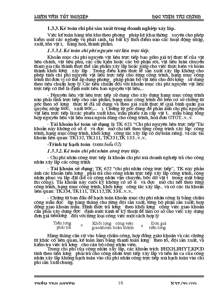 image for page Tổ chức kế toán tập hợp chi phí sản xuất và tính giá thành sản phẩm tại công ty cổ phần xây lắp Bưu Điện