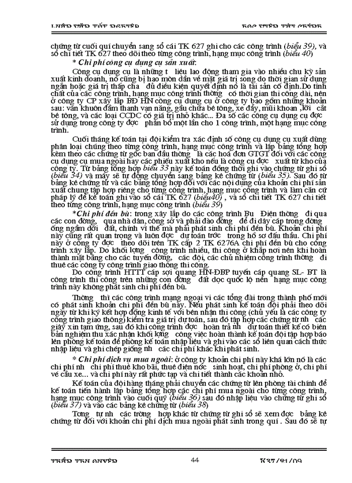 image for page Tổ chức kế toán tập hợp chi phí sản xuất và tính giá thành sản phẩm tại công ty cổ phần xây lắp Bưu Điện