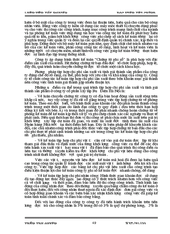 image for page Tổ chức kế toán tập hợp chi phí sản xuất và tính giá thành sản phẩm tại công ty cổ phần xây lắp Bưu Điện