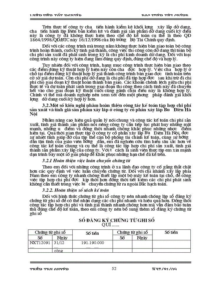 image for page Tổ chức kế toán tập hợp chi phí sản xuất và tính giá thành sản phẩm tại công ty cổ phần xây lắp Bưu Điện