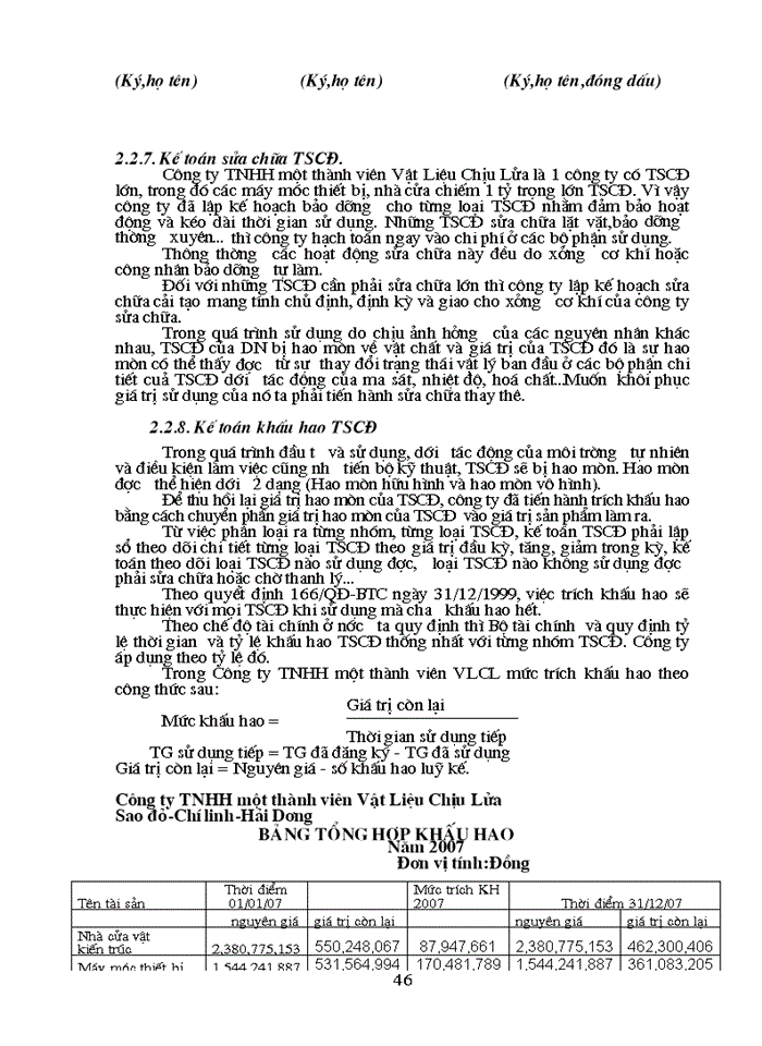 image for page Công tác kế toán TSCĐ hữu hình