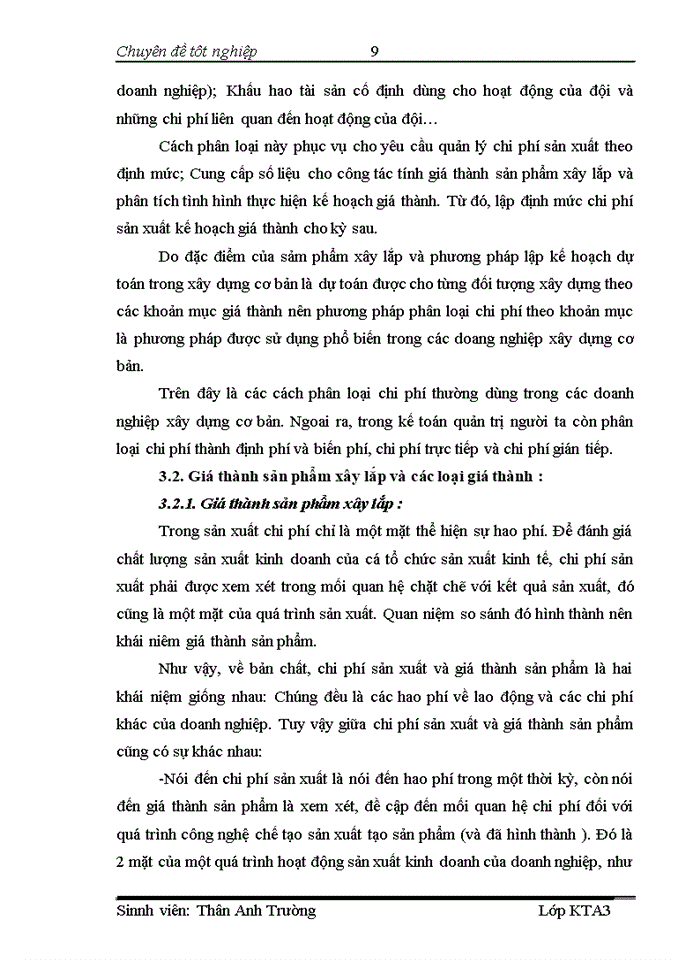 image for page Tổ chức kế toán chi phí sản xuất và tính giá thành sản phẩm tại Công ty Cổ phần Thương mại Xây Dựng 379