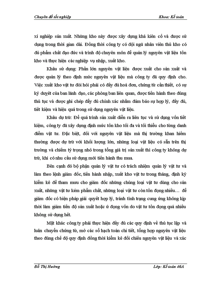 image for page kế toán nguyên vật liệu tại Công ty cổ phần đầu tư và bê tông Thịnh Liệt