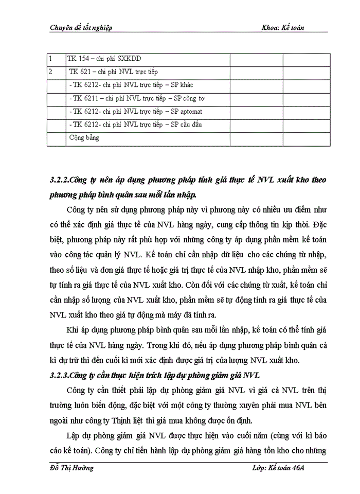 image for page kế toán nguyên vật liệu tại Công ty cổ phần đầu tư và bê tông Thịnh Liệt