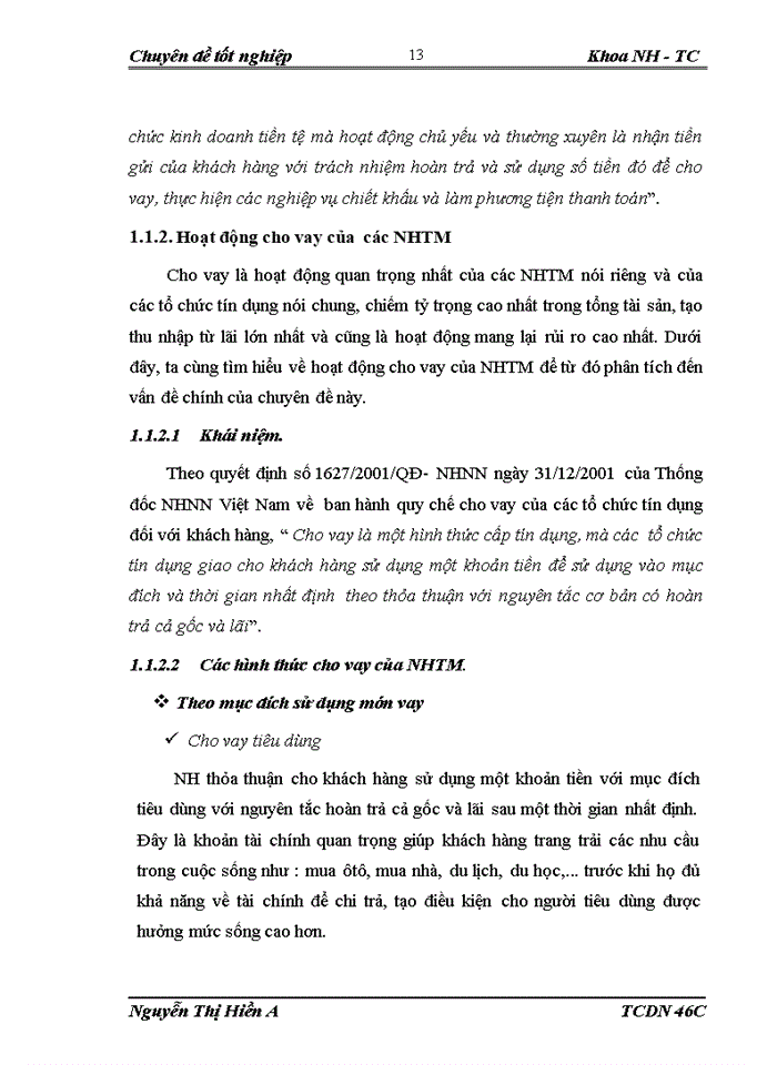image for page Giải pháp nhằm mở rộng hoạt động cho vay trả góp mua ôtô của VPBank Trần Duy Hưng