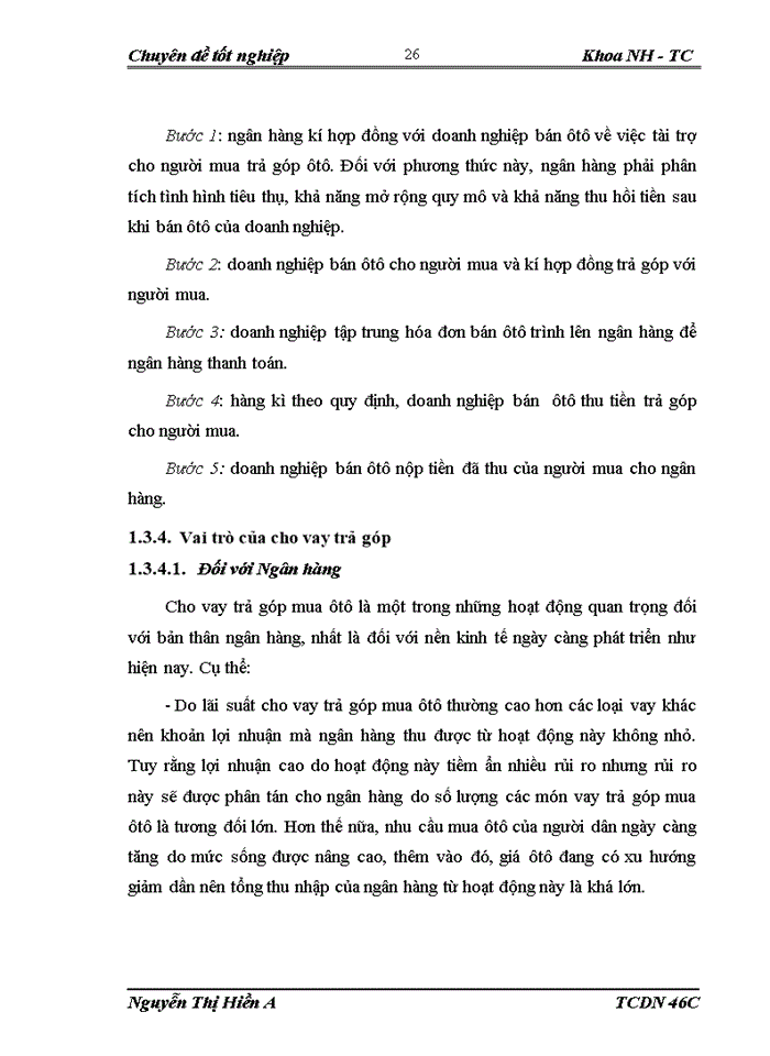 image for page Giải pháp nhằm mở rộng hoạt động cho vay trả góp mua ôtô của VPBank Trần Duy Hưng