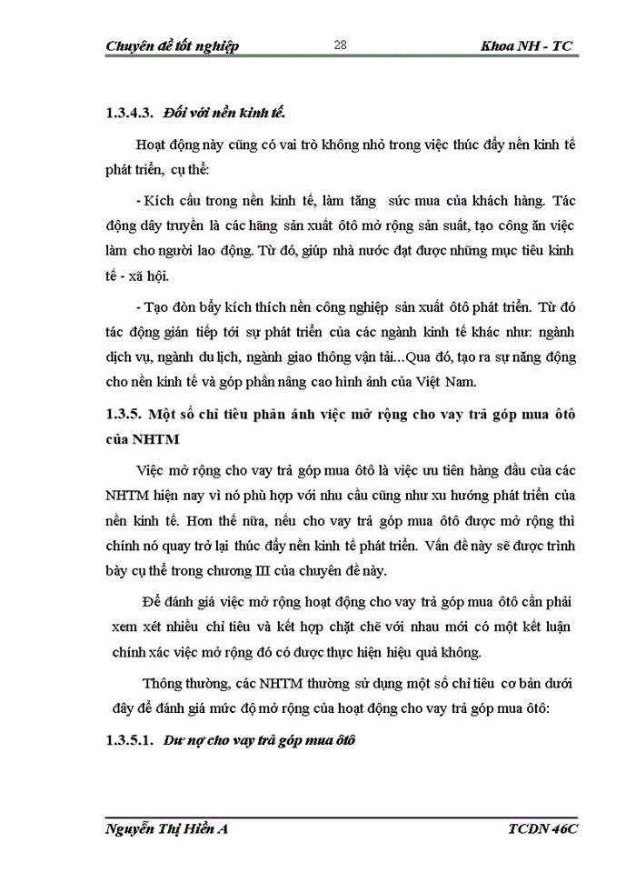 image for page Giải pháp nhằm mở rộng hoạt động cho vay trả góp mua ôtô của VPBank Trần Duy Hưng