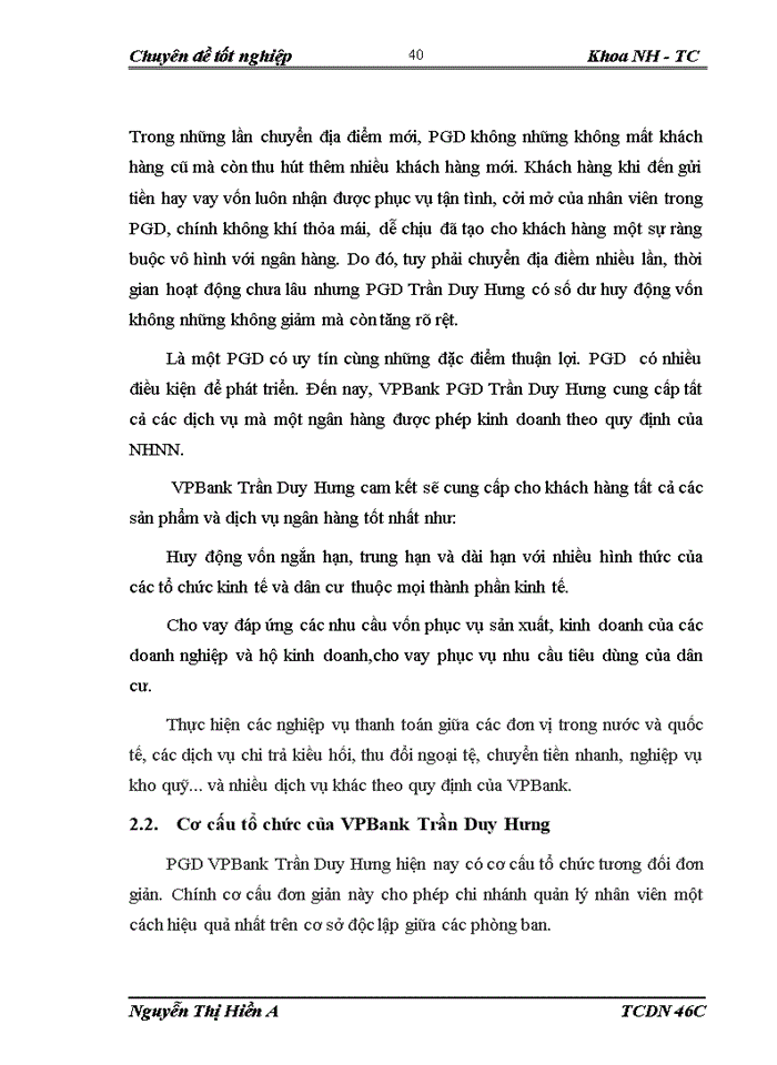 image for page Giải pháp nhằm mở rộng hoạt động cho vay trả góp mua ôtô của VPBank Trần Duy Hưng