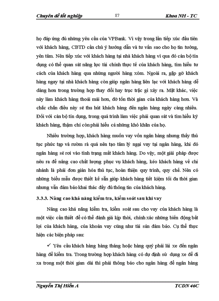 image for page Giải pháp nhằm mở rộng hoạt động cho vay trả góp mua ôtô của VPBank Trần Duy Hưng