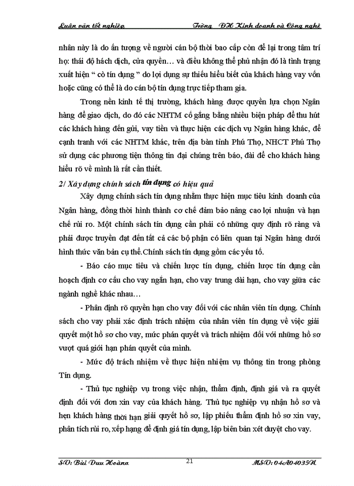 image for page Một số giải pháp nâng cao chất lượng tín dụng tại chi nhánh NHCT Phú Thọ