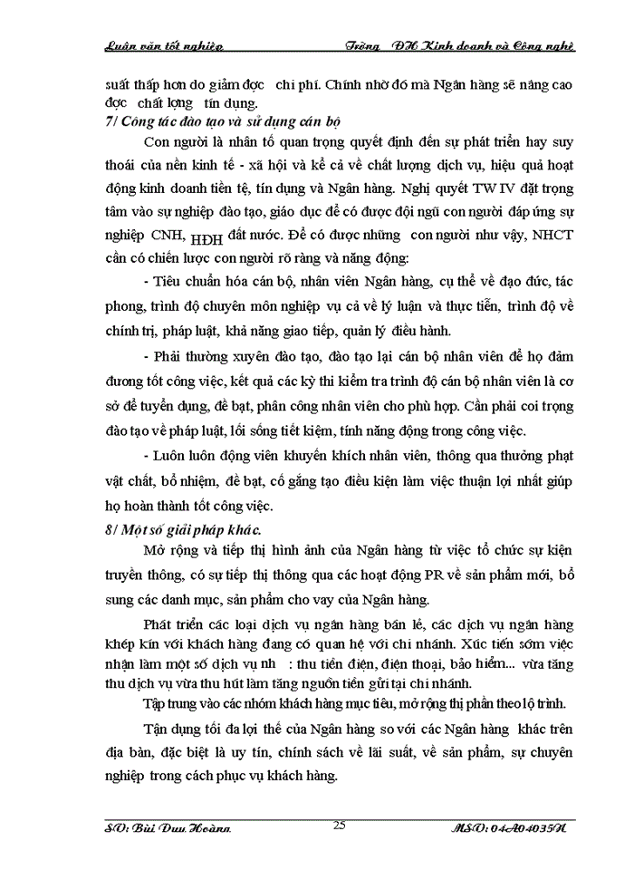 image for page Một số giải pháp nâng cao chất lượng tín dụng tại chi nhánh NHCT Phú Thọ