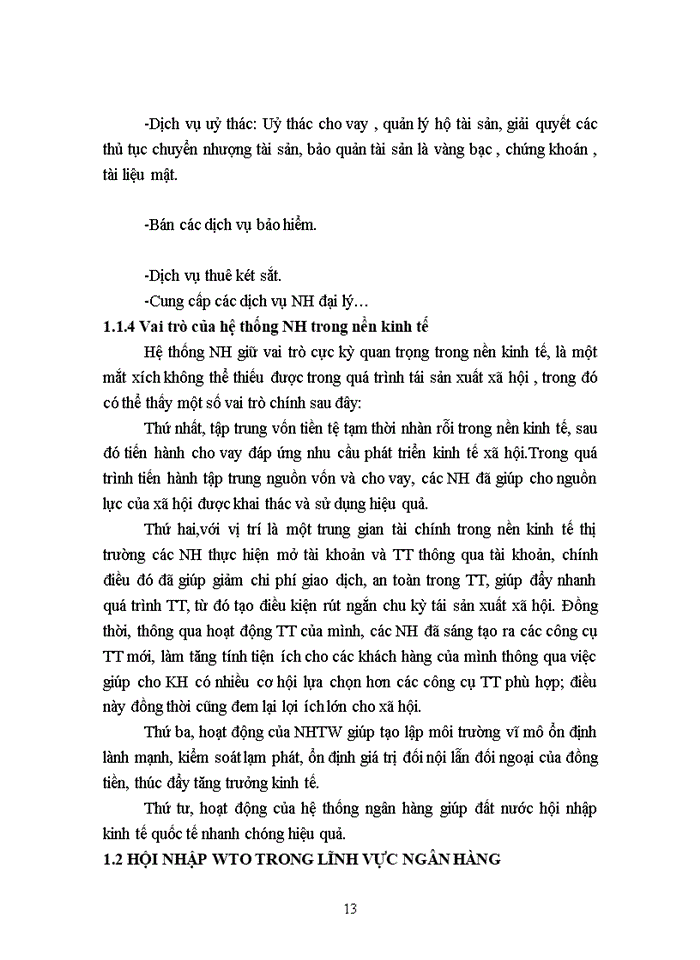 image for page Năng lực cạnh tranh của ngân hàng Việt Nam sau khi Việt Nam gia nhập WTO:thực trạng và giải pháp