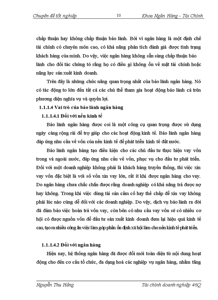 image for page Giải pháp nâng cao chất lượng hoạt động bảo lãnh tại Chi nhánh Ngân hàng Ngoại thương Hà nội