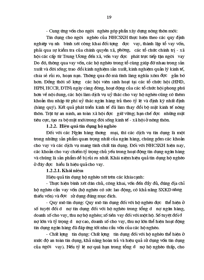 image for page Giải pháp nâng cao hiệu quả tín dụng đối với hộ nghèo tại Ngân hàng Chính sách xã hội tỉnh Nghệ An