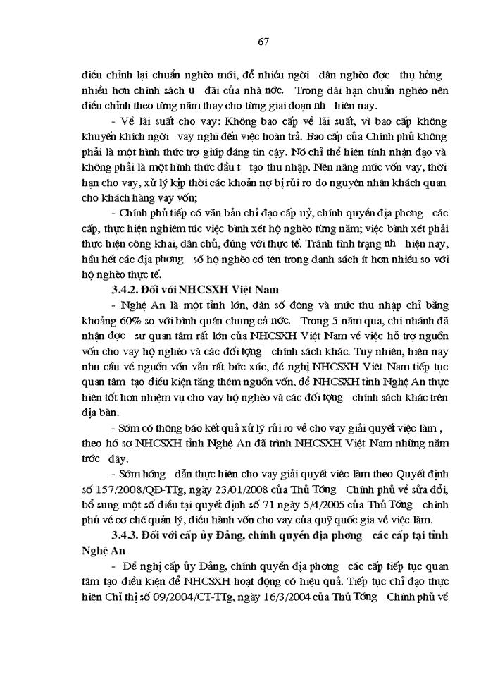 image for page Giải pháp nâng cao hiệu quả tín dụng đối với hộ nghèo tại Ngân hàng Chính sách xã hội tỉnh Nghệ An