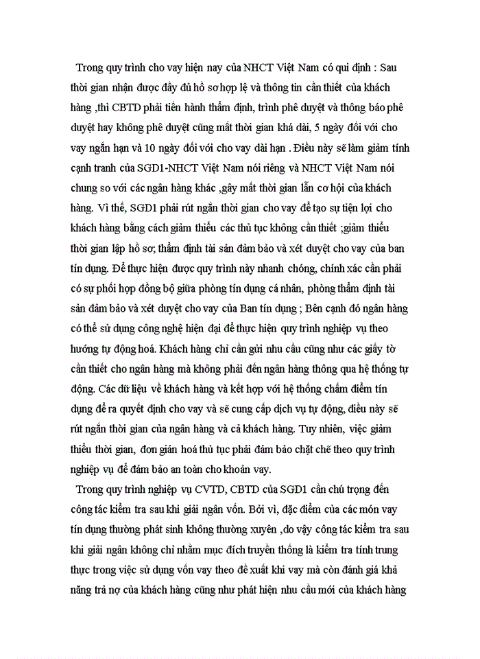 image for page Phát triển cho vay tiêu dùng tại Sở giao dịch 1-Ngân hàng Công thương Việt Nam