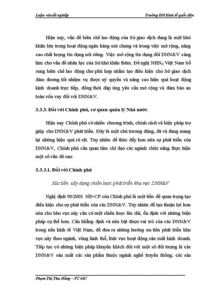 image for page Giải pháp mở rộng tín dụng đối với các doanh nghiệp nhỏ và vừa tại Sở giao dịch Ngân hàng nông nghiệp và phát triển nông thôn Việt Nam