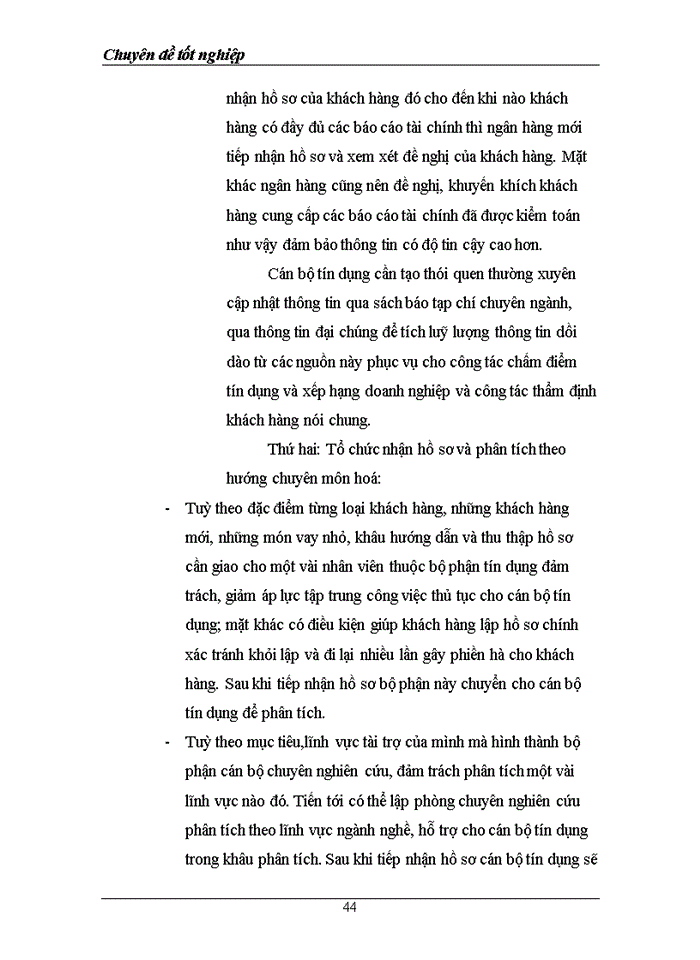image for page Giải pháp hoàn thiện công tác chấm điểm tín dụng và xếp hạng doanh nghiệp tại Ngân hàng ngoài quốc doanh Việt Nam