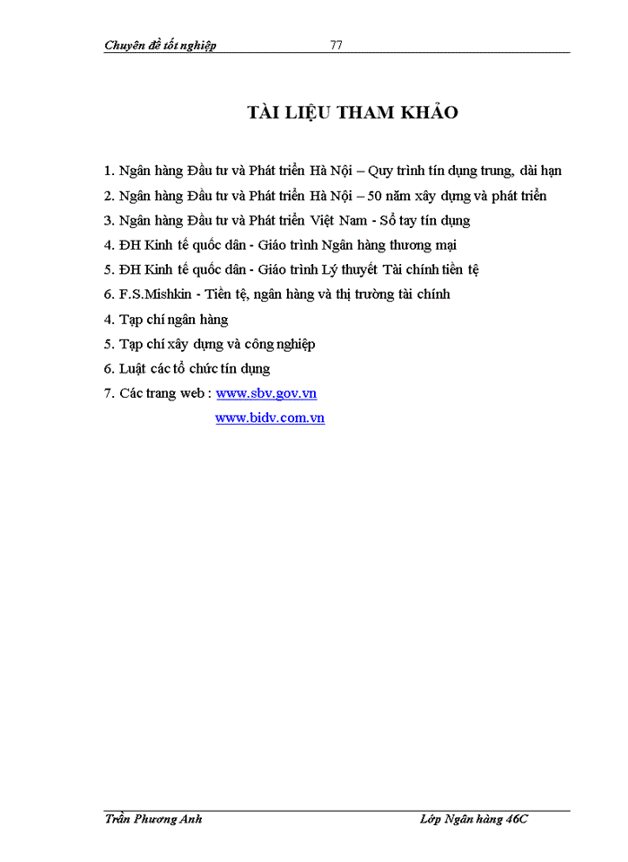 image for page Nâng cao chất lượng tín dụng trung và dài hạn đối với doanh nghiệp tại ngân hàng thương mại cổ phần quân đội – chi nhánh điện biên phủ