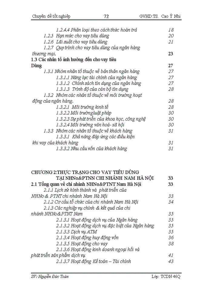 image for page Giải pháp mở rộng hoạt động cho vay tiêu dùng tại NHNo&PTNT chi nhánh Nam Hà Nội