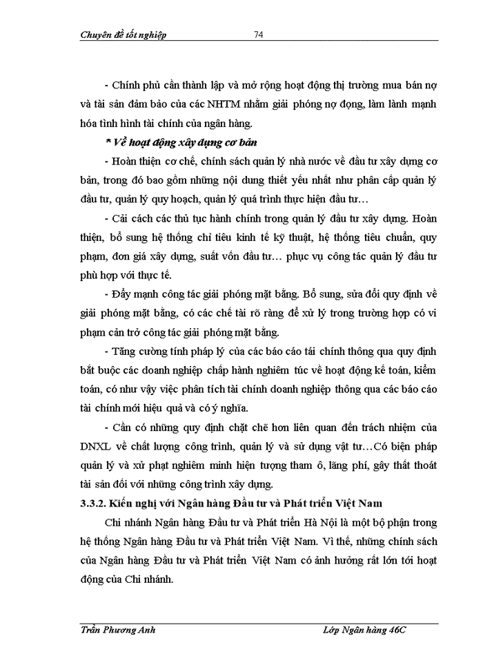image for page Nâng cao chất lượng tín dụng trung, dài hạn đối với doanh nghiệp xây lắp tại chi nhánh ngân hàng đầu tư và phát triển tp HÀ NỘI