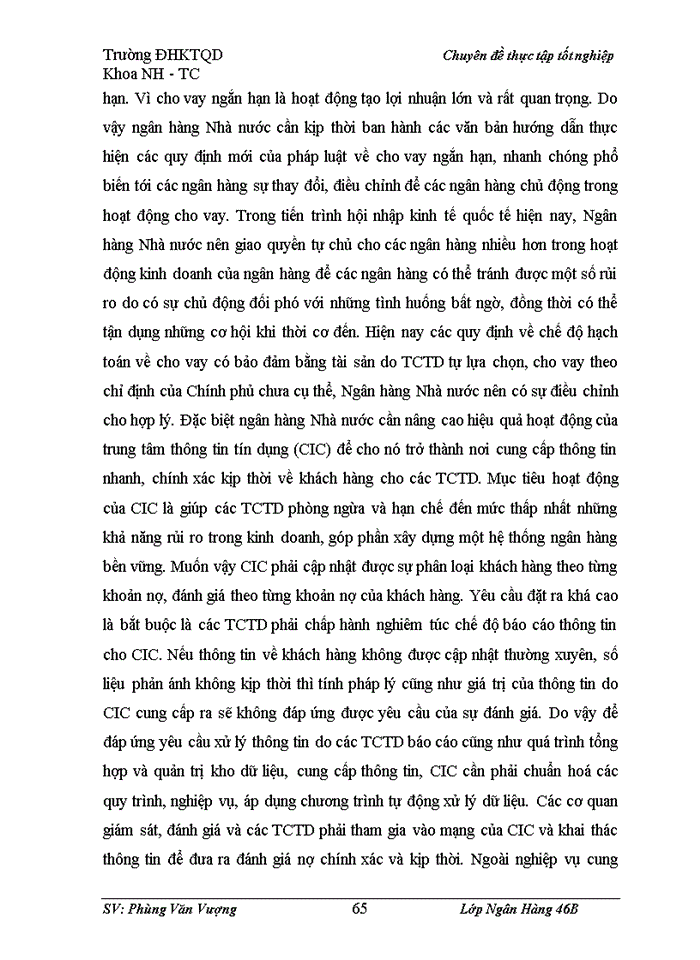 image for page Nâng cao chất lượng cho vay ngắn hạn  tại NHNo&PTNT Chi nhánh Láng Hạ