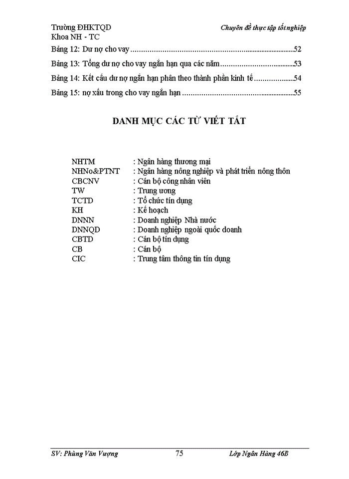 image for page Nâng cao chất lượng cho vay ngắn hạn  tại NHNo&PTNT Chi nhánh Láng Hạ