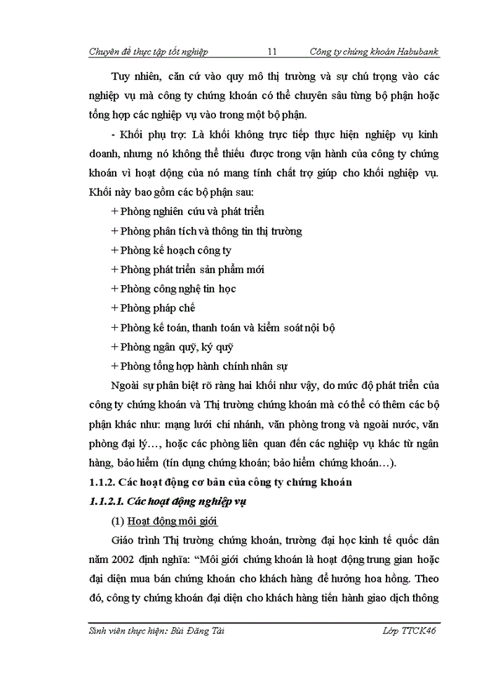 image for page Nâng cao chất lượng hoạt động môi giới chứng khoán tại công ty chứng khoán Habubank