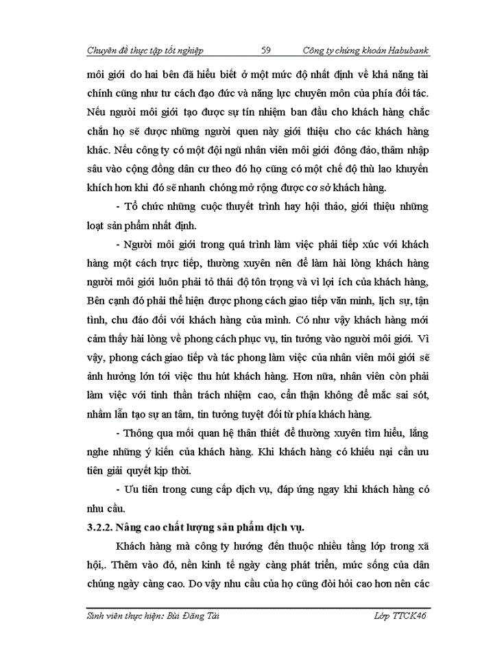 image for page Nâng cao chất lượng hoạt động môi giới chứng khoán tại công ty chứng khoán Habubank