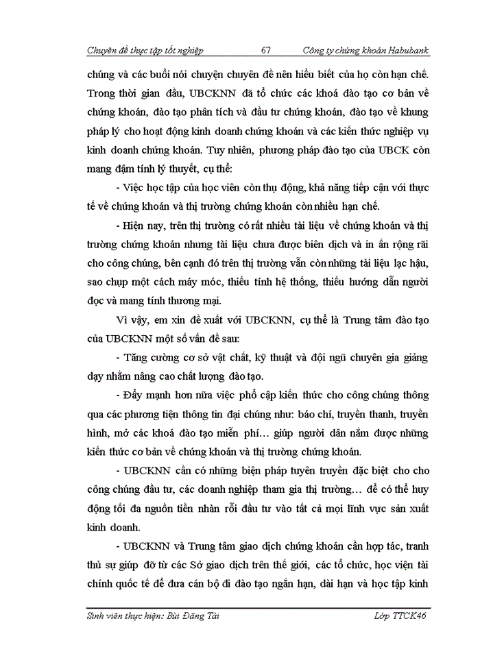 image for page Nâng cao chất lượng hoạt động môi giới chứng khoán tại công ty chứng khoán Habubank