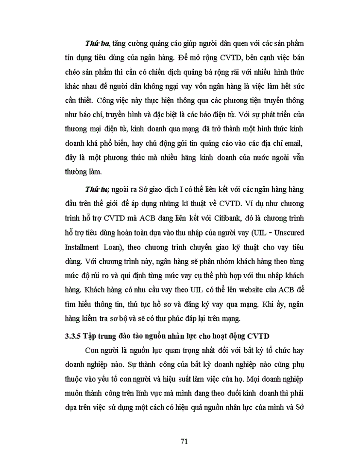 image for page Nâng cao chất lượng cho vay tiêu dùng tại Sở giao dịch I - NHCT Việt Nam