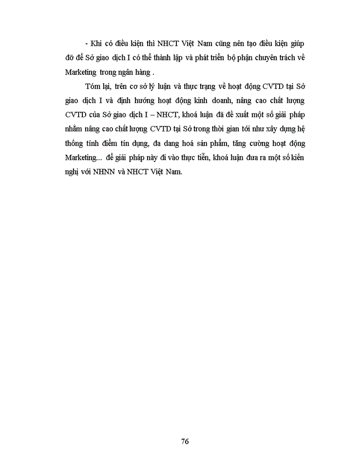 image for page Nâng cao chất lượng cho vay tiêu dùng tại Sở giao dịch I - NHCT Việt Nam