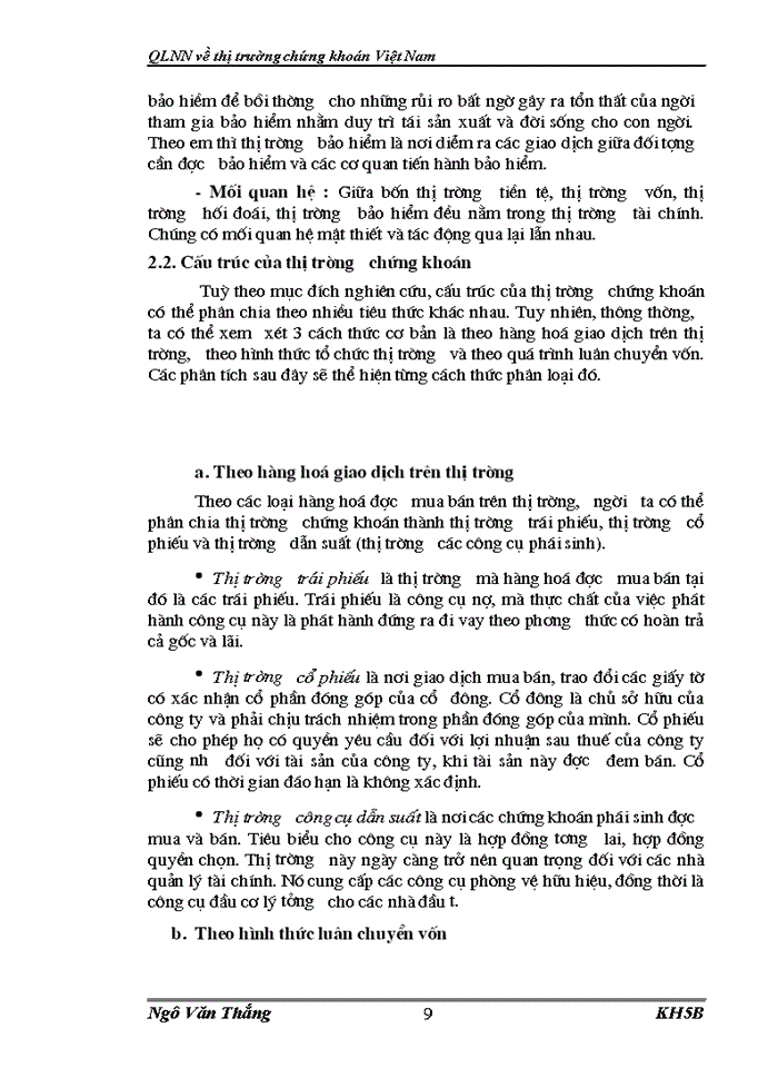 image for page QLNN Về thị trường chứng khoán