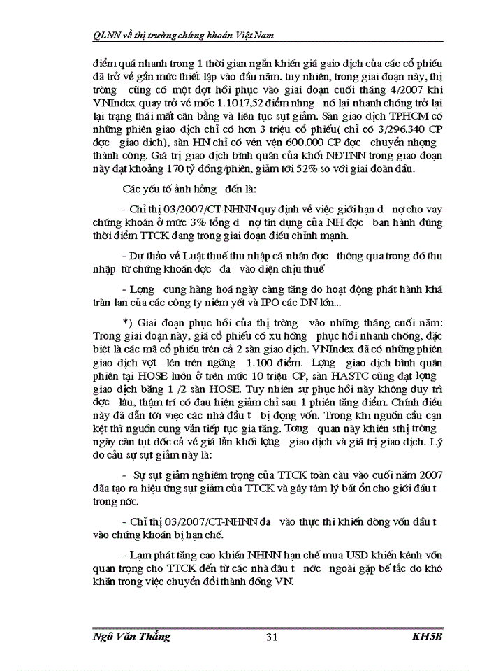 image for page QLNN Về thị trường chứng khoán