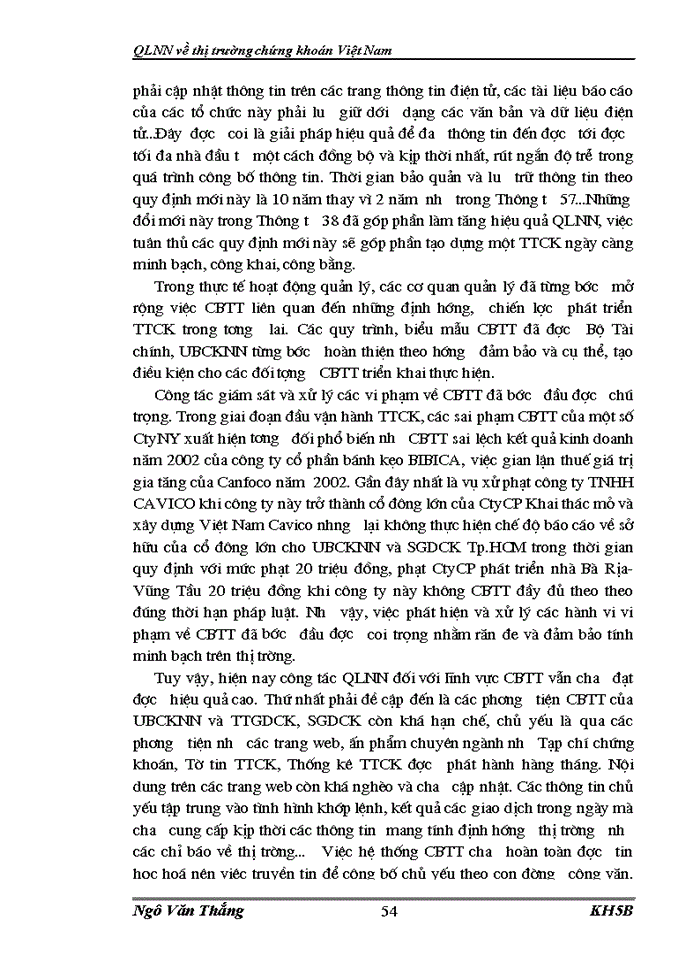 image for page QLNN Về thị trường chứng khoán