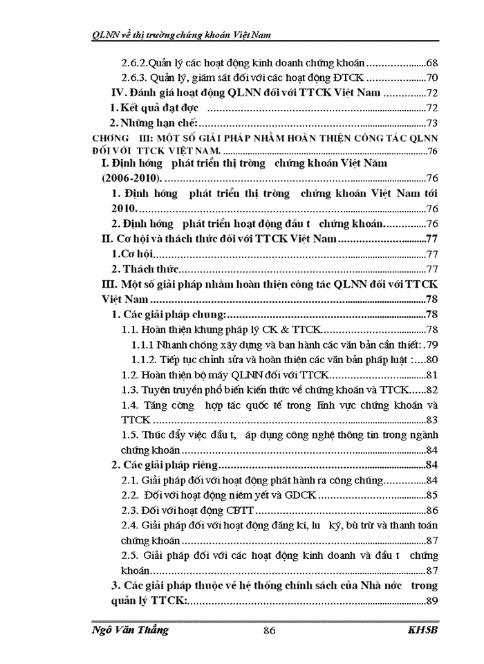 image for page QLNN Về thị trường chứng khoán