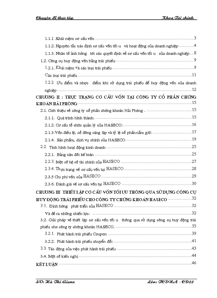 image for page Thiết lập cơ cấu vốn tối ưu thông qua sử dụng công cụ huy động vốn bằng trái phiếu cho Công ty  cổ phần Chứng khoán HASECO
