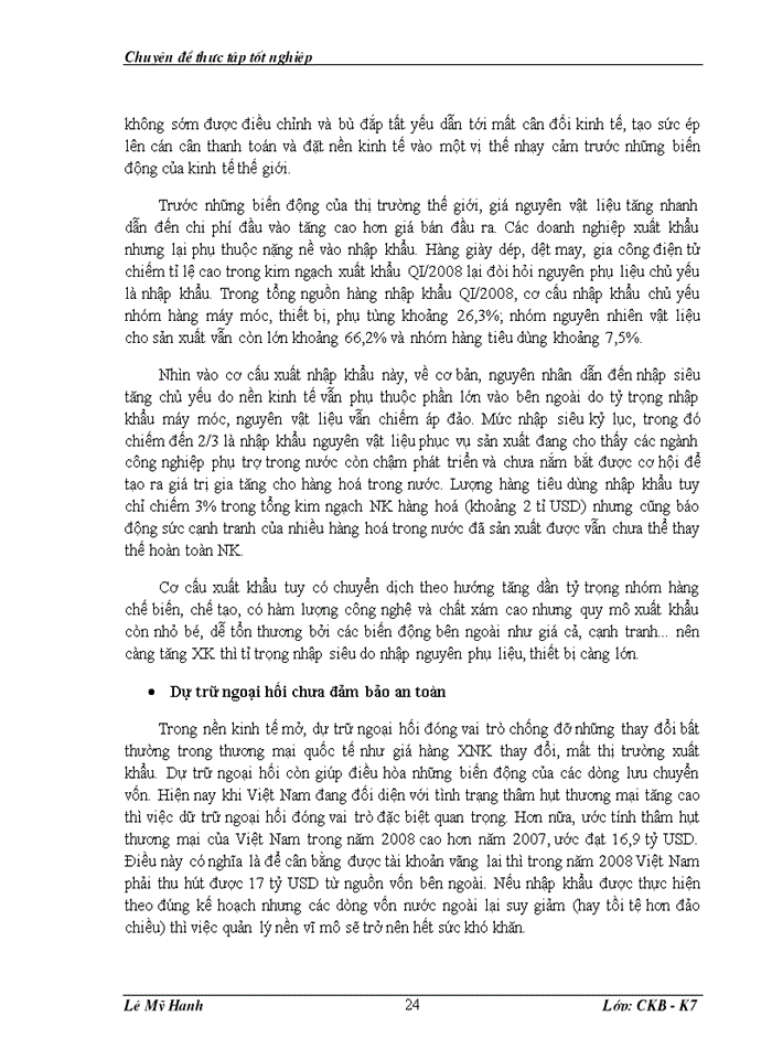 image for page Phân tích những ảnh hưởng gây ra sự đi xuống của thị trường chứng khoán Việt Nam đầu năm 2008 dựa trên phân tích nền kinh tế