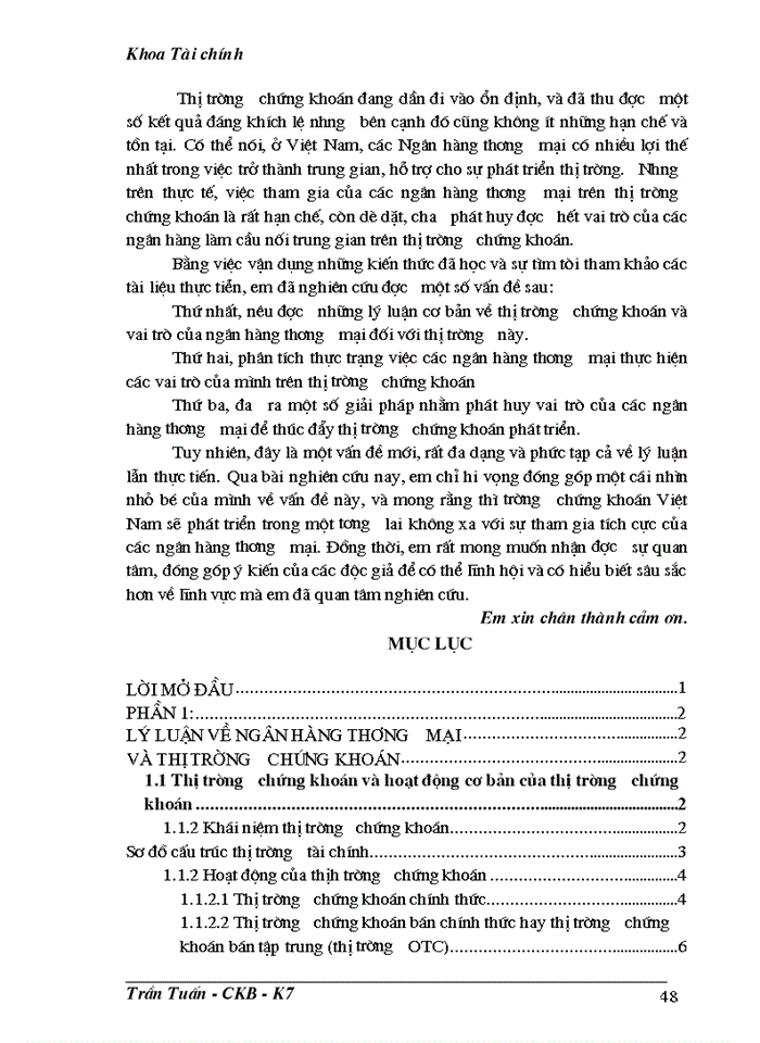 image for page Phát huy vai trò của Ngân hàng thương mại đối với sự phát triển của thị trường chứng khoán Việt Nam