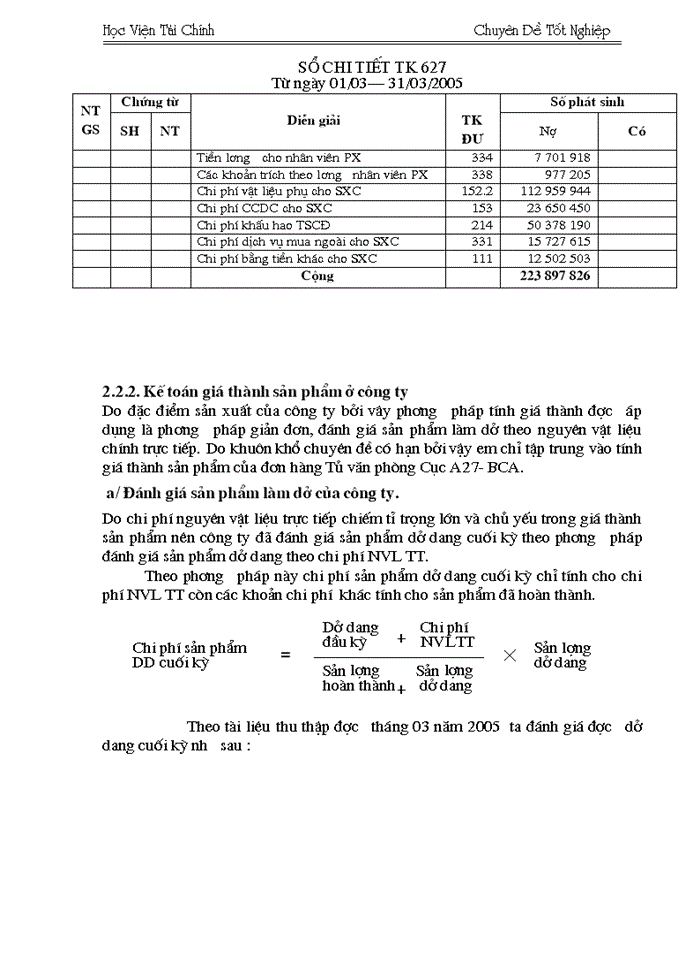 image for page Tổ chức công tác kế toán tập hợp chi phí sản xuất và tính giá thành sản phẩm ở công ty TNHH E.Nhất Hưng Yên