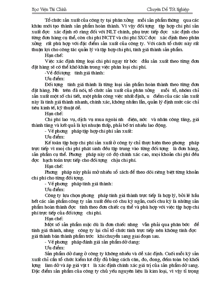 image for page Tổ chức công tác kế toán tập hợp chi phí sản xuất và tính giá thành sản phẩm ở công ty TNHH E.Nhất Hưng Yên